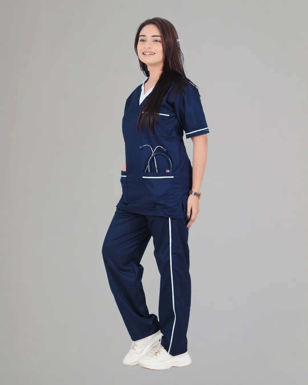 MedMaroon Scrub Set