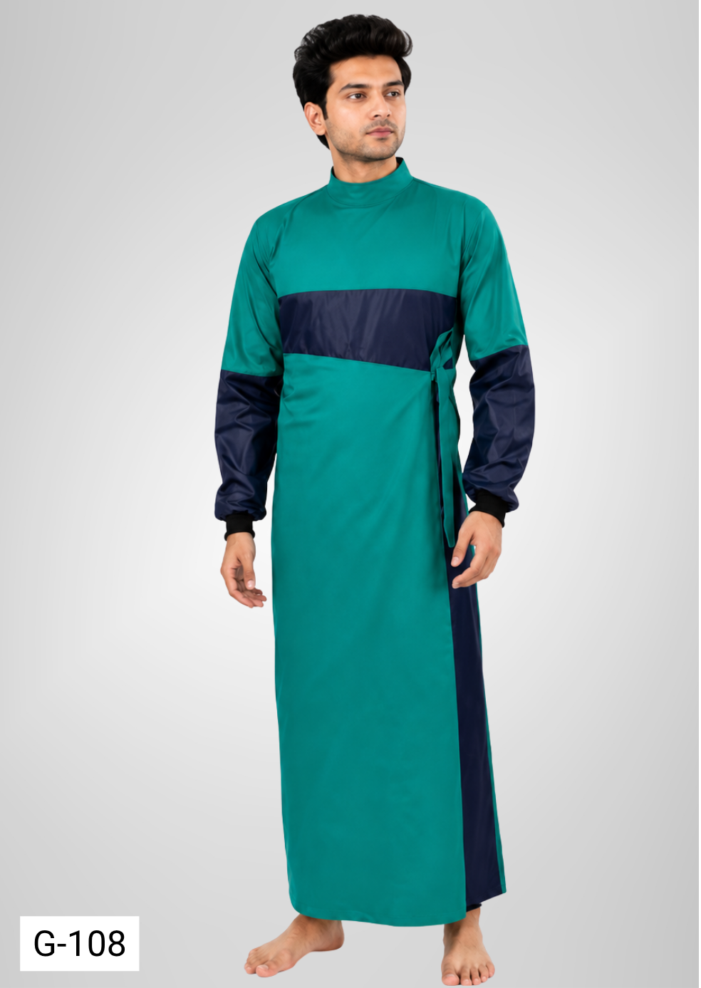 DOCTOR GOWN COTTON OVERLAPPING + IMP.