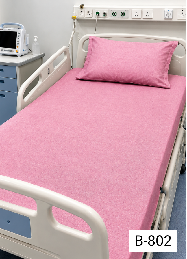 BEDSHEET & PILLOW 100% COTTON